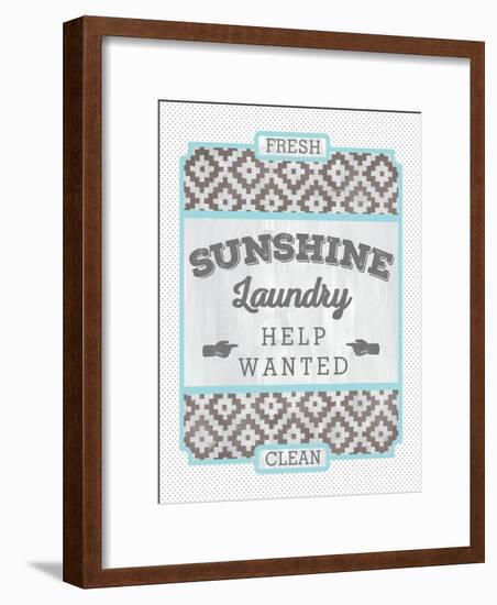 Sunshine Laundry II-Ashley Sta Teresa-Framed Art Print