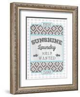 Sunshine Laundry II-Ashley Sta Teresa-Framed Art Print