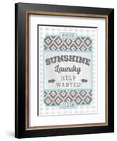 Sunshine Laundry II-Ashley Sta Teresa-Framed Art Print