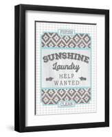 Sunshine Laundry II-Ashley Sta Teresa-Framed Art Print