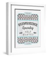 Sunshine Laundry II-Ashley Sta Teresa-Framed Art Print