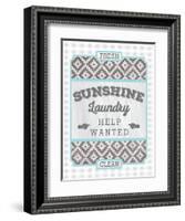 Sunshine Laundry II-Ashley Sta Teresa-Framed Art Print