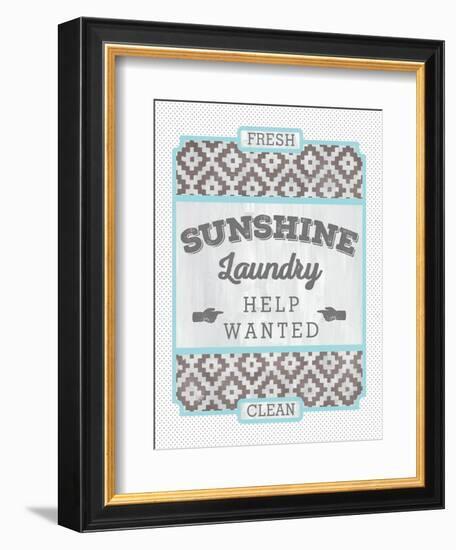 Sunshine Laundry II-Ashley Sta Teresa-Framed Art Print