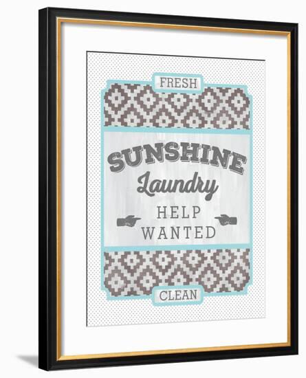 Sunshine Laundry II-Ashley Sta Teresa-Framed Art Print