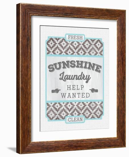 Sunshine Laundry II-Ashley Sta Teresa-Framed Art Print