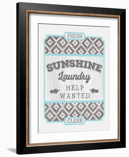 Sunshine Laundry II-Ashley Sta Teresa-Framed Art Print