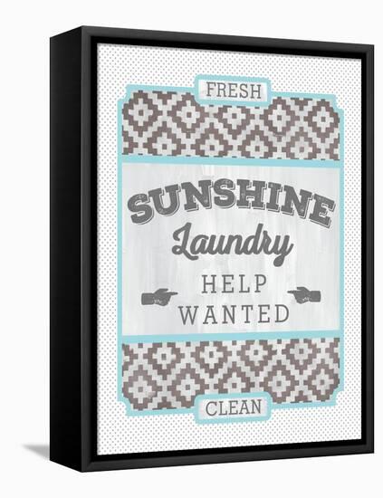 Sunshine Laundry II-Ashley Sta Teresa-Framed Stretched Canvas