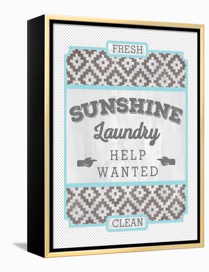 Sunshine Laundry II-Ashley Sta Teresa-Framed Stretched Canvas