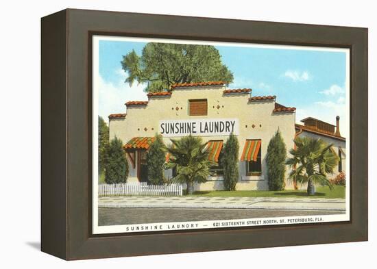 Sunshine Laundry, St. Petersburg, Florida-null-Framed Stretched Canvas