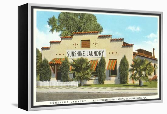 Sunshine Laundry, St. Petersburg, Florida-null-Framed Stretched Canvas