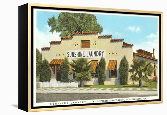 Sunshine Laundry, St. Petersburg, Florida-null-Framed Stretched Canvas