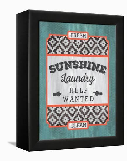 Sunshine Laundry-Ashley Sta Teresa-Framed Stretched Canvas