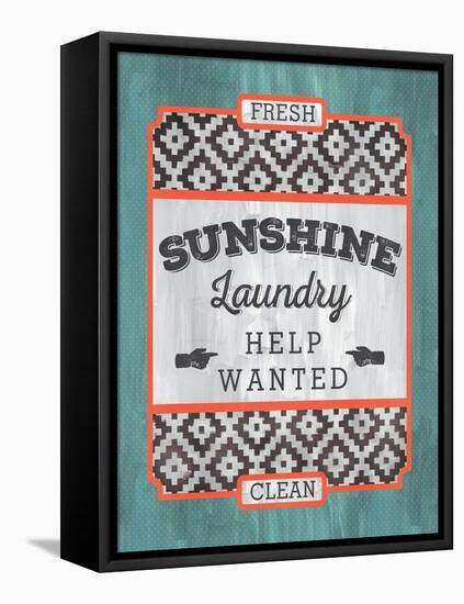 Sunshine Laundry-Ashley Sta Teresa-Framed Stretched Canvas