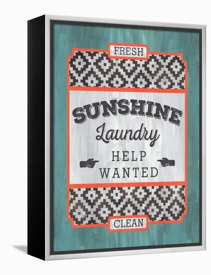 Sunshine Laundry-Ashley Sta Teresa-Framed Stretched Canvas