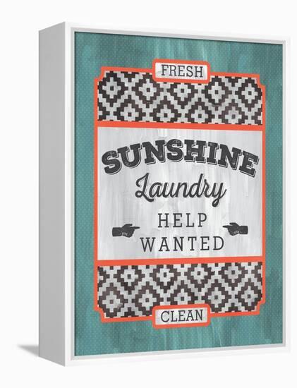 Sunshine Laundry-Ashley Sta Teresa-Framed Stretched Canvas