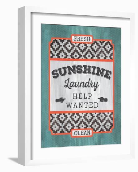 Sunshine Laundry-Ashley Sta Teresa-Framed Art Print