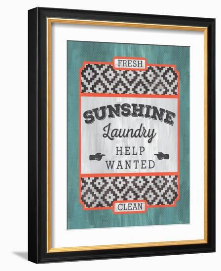 Sunshine Laundry-Ashley Sta Teresa-Framed Art Print