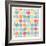 Sunshine Pattern Version Two-Alicia Vidal-Framed Art Print