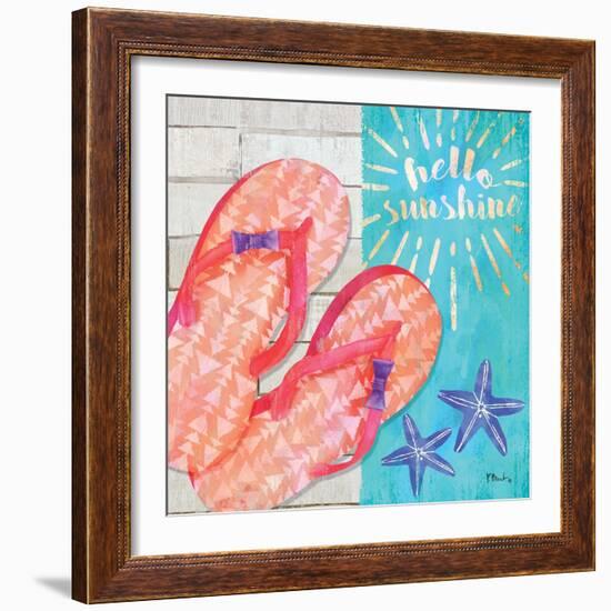 Sunshine Sandals I-Paul Brent-Framed Art Print