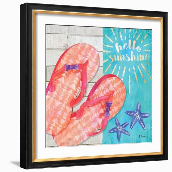 Sunshine Sandals I-Paul Brent-Framed Art Print