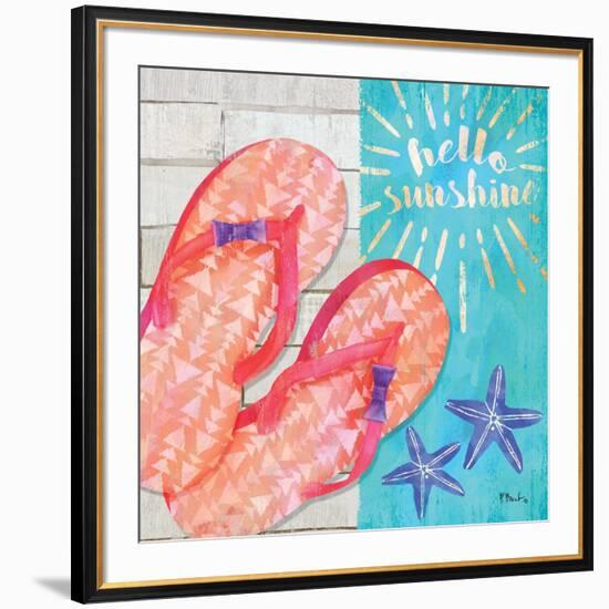 Sunshine Sandals I-Paul Brent-Framed Art Print