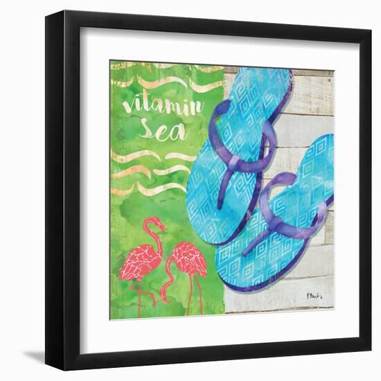 Sunshine Sandals II-Paul Brent-Framed Art Print