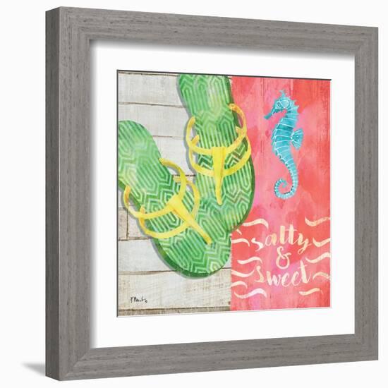 Sunshine Sandals III-Paul Brent-Framed Art Print