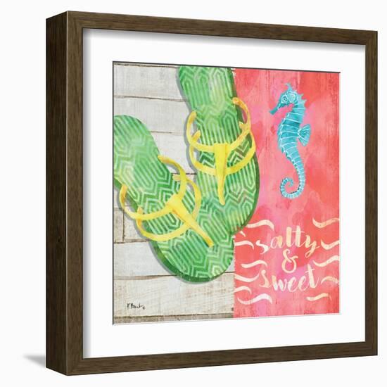 Sunshine Sandals III-Paul Brent-Framed Art Print