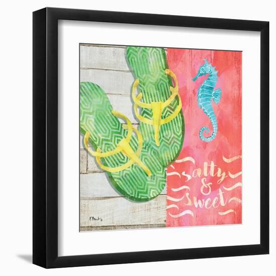 Sunshine Sandals III-Paul Brent-Framed Art Print