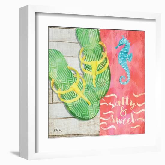 Sunshine Sandals III-Paul Brent-Framed Art Print