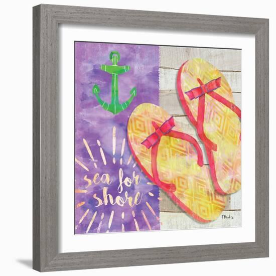 Sunshine Sandals IV-Paul Brent-Framed Art Print