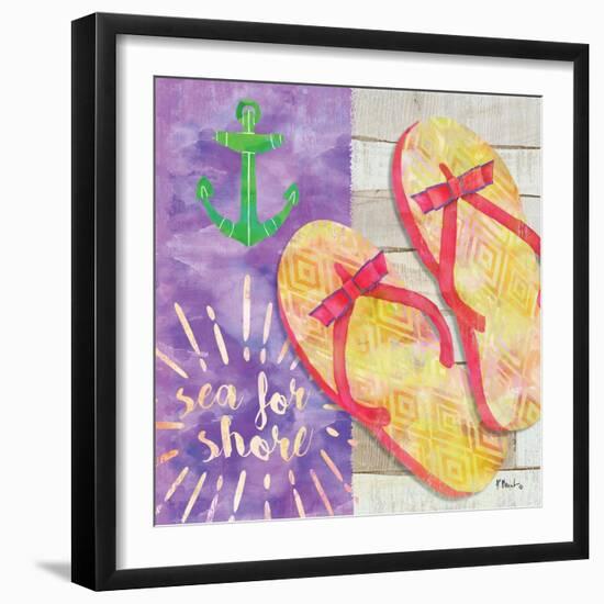 Sunshine Sandals IV-Paul Brent-Framed Art Print