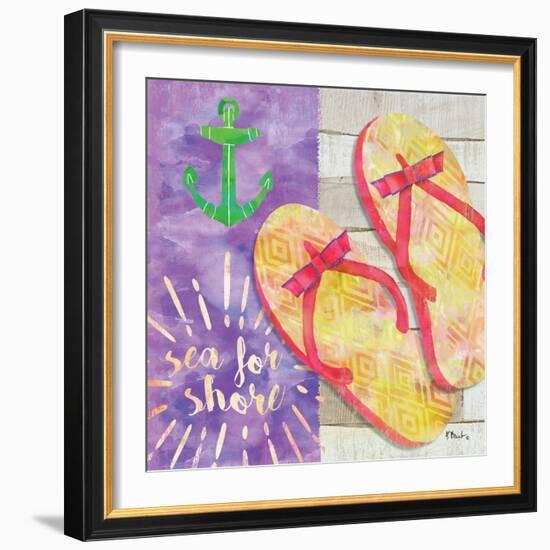 Sunshine Sandals IV-Paul Brent-Framed Art Print