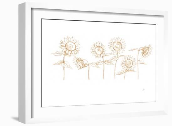 Sunshine Seeds III-Daphne Brissonnet-Framed Art Print