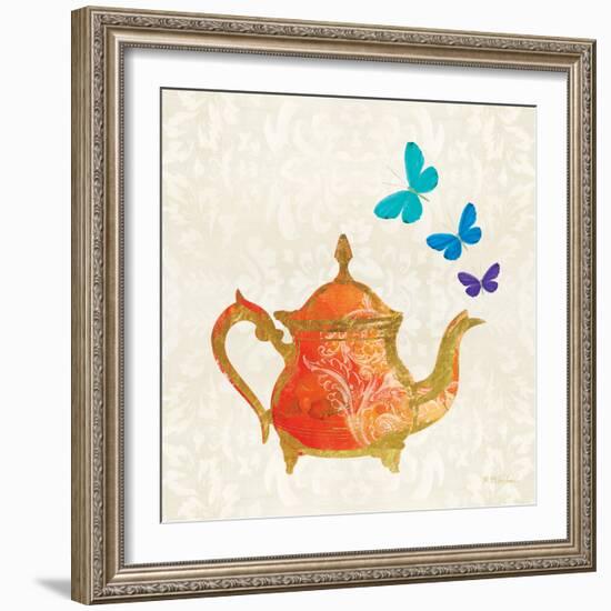 Sunshine Teapot-Meili Van Andel-Framed Art Print