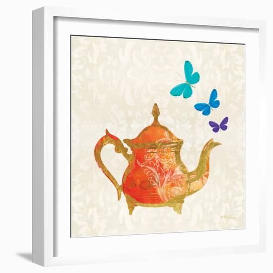 Sunshine Teapot-Meili Van Andel-Framed Art Print