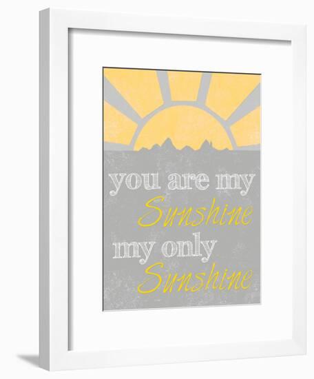 Sunshine You Are-Craig Yanantuono-Framed Art Print