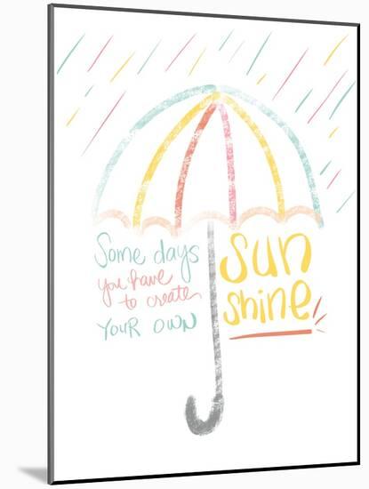 Sunshine-Anna Quach-Mounted Art Print