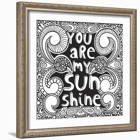 Sunshine-Hello Angel-Framed Giclee Print