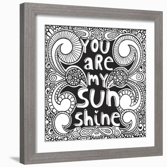 Sunshine-Hello Angel-Framed Giclee Print