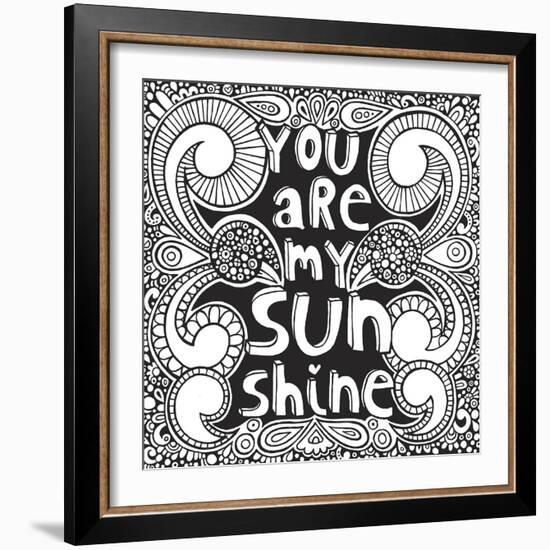 Sunshine-Hello Angel-Framed Giclee Print