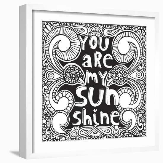 Sunshine-Hello Angel-Framed Giclee Print