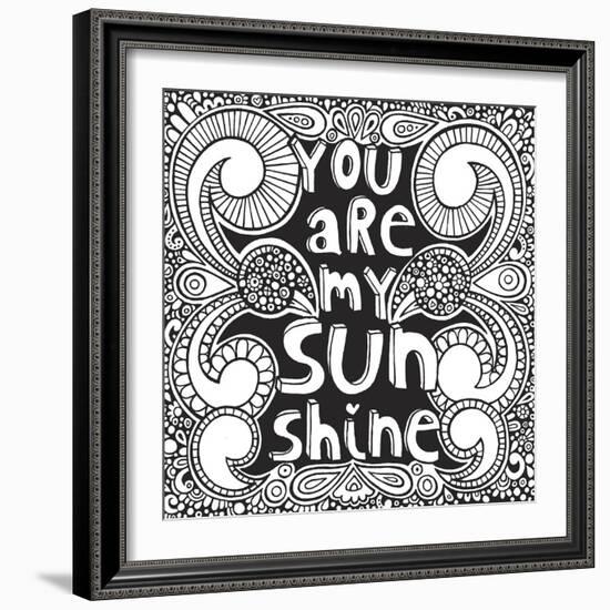 Sunshine-Hello Angel-Framed Giclee Print