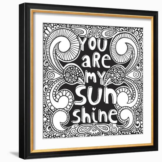 Sunshine-Hello Angel-Framed Giclee Print