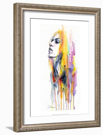 Sunshower-Agnes Cecile-Framed Art Print