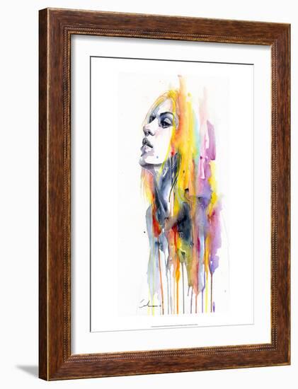 Sunshower-Agnes Cecile-Framed Art Print