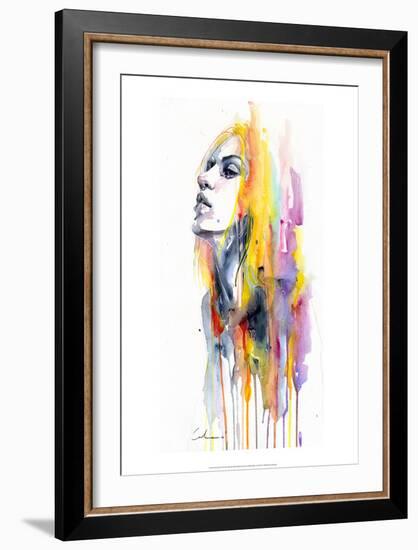 Sunshower-Agnes Cecile-Framed Art Print