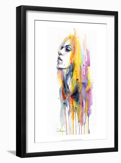 Sunshower-Agnes Cecile-Framed Art Print