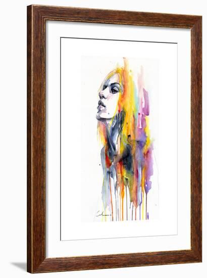 Sunshower-Agnes Cecile-Framed Art Print