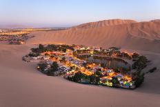 Atacama Desert, Oasis of Huacachina, Peru-sunsinger-Framed Photographic Print